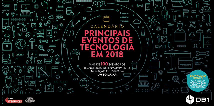 Calendário dos principais eventos de tecnologia